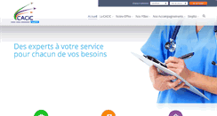 Desktop Screenshot of cacic.fr
